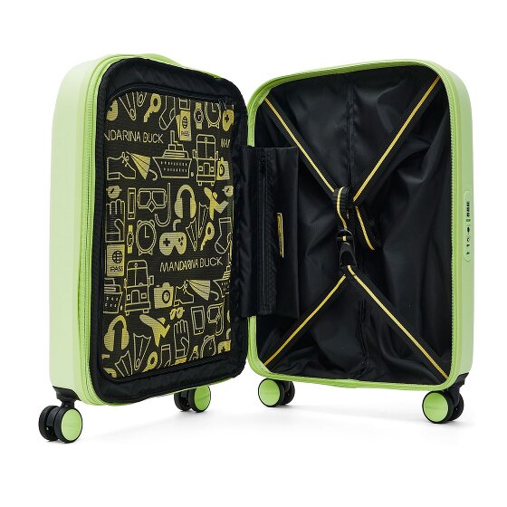 Mandarina Duck Logoduck + 4 wielen Cabinewagen S 55 cm