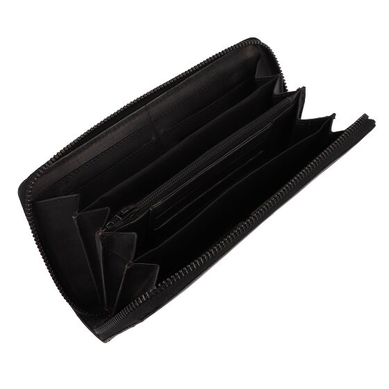 Greenburry Destressed Portemonnee RFID-bescherming Leer 19 cm