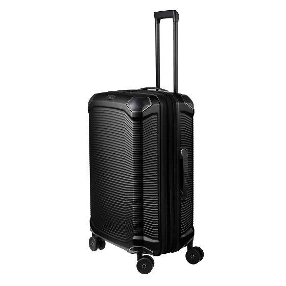 Travelite Millennium 4 wielen Trolley 67 cm met uitbreidingsplooi