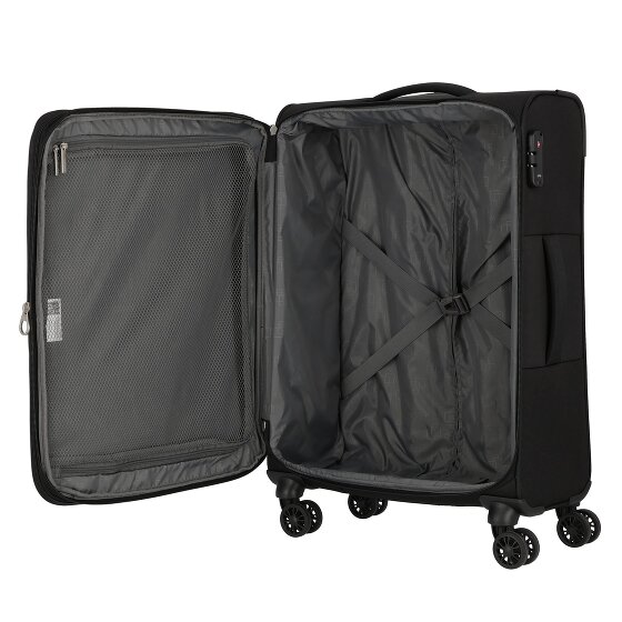 American Tourister Avantour 4 wielen Kofferset 3-delig met uitbreidingsplooi