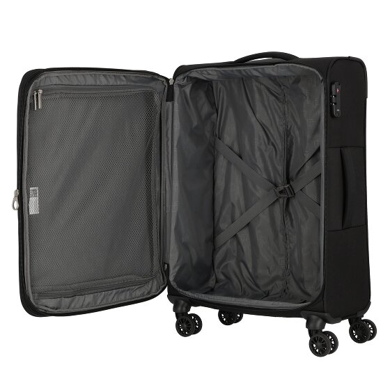 American Tourister Avantour 4 wielen Kofferset 3-delig met uitbreidingsplooi