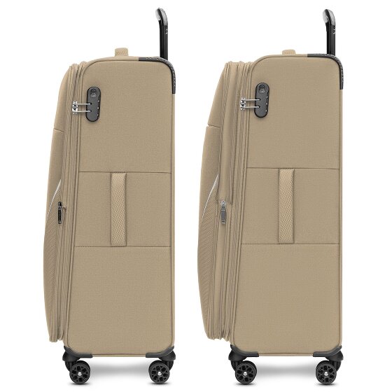 Stratic taska 4-wiel trolley L 76 cm met uitvouwbare plooi