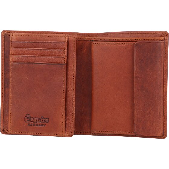 Esquire Dallas Portemonnee Leer 10 cm