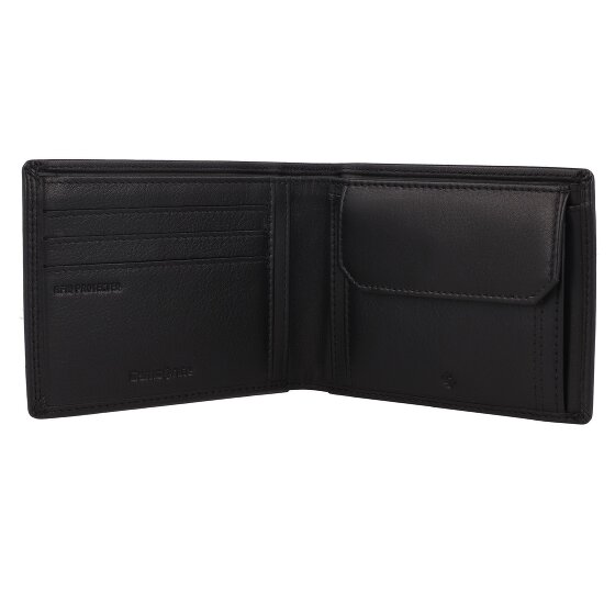 Samsonite Attack 2 SLG Portemonnee RFID-bescherming Leer 11.5 cm
