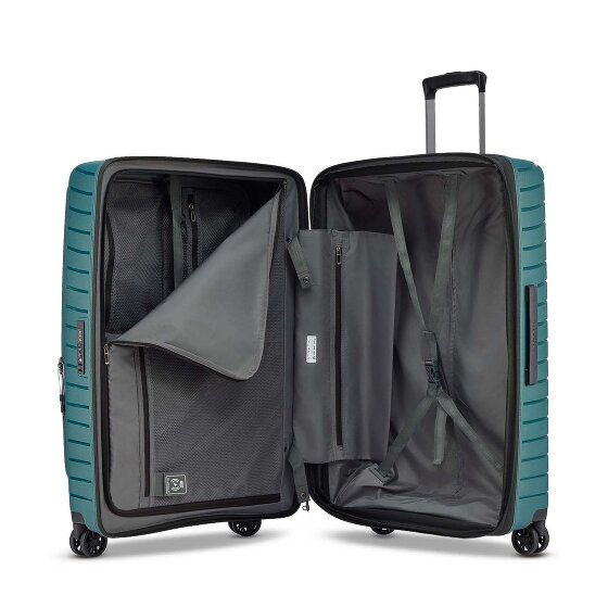 Stratic Novium 4 wielen Trolley L 75 cm met uitbreidingsplooi
