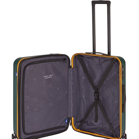 Travelite travelite x NFL 4 wielen Trolley M 67 cm met uitbreidingsplooi