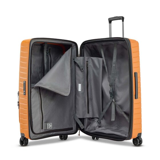 Stratic Novium 4 wielen Trolley L 75 cm met uitbreidingsplooi
