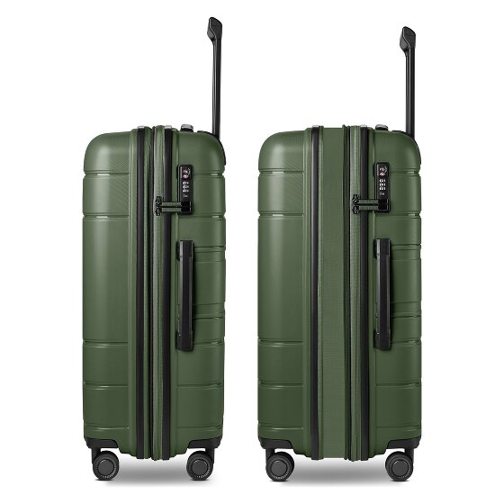 Redolz Essentials 11 4 wielen Trolley 66 cm met uitbreidingsplooi
