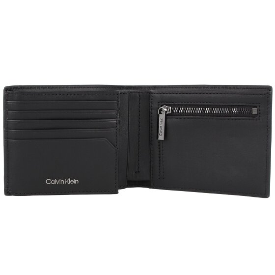 Calvin Klein Modern Bar Portemonnee RFID-bescherming Leer 12.5 cm Calvin Klein Modern Bar Portemonnee RFID-bescherming Leer 12.5 cm