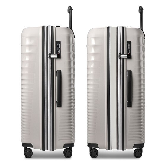 Farmhood Straw Edition 4 wielen Trolley 77 cm met uitbreidingsplooi