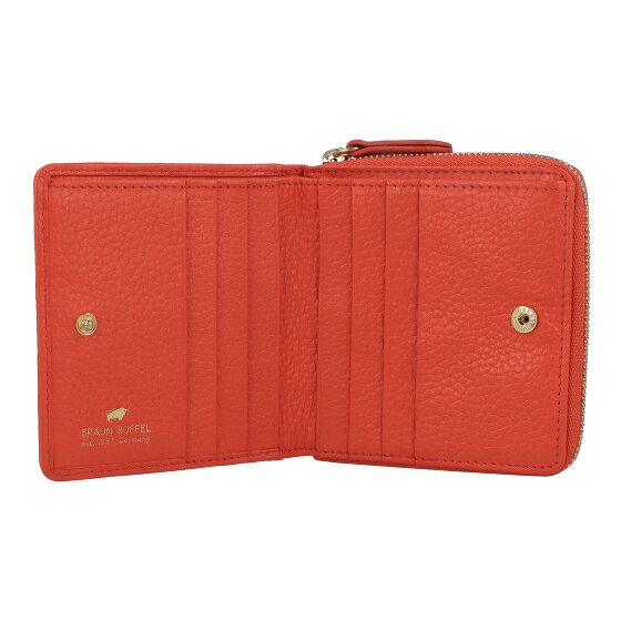 Braun Büffel Asti Portemonnee RFID-bescherming Leder 10 cm