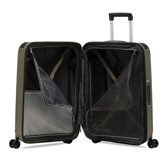 Eminent Aegis 4 wielen Trolley M 61 cm met uitbreidingsplooi