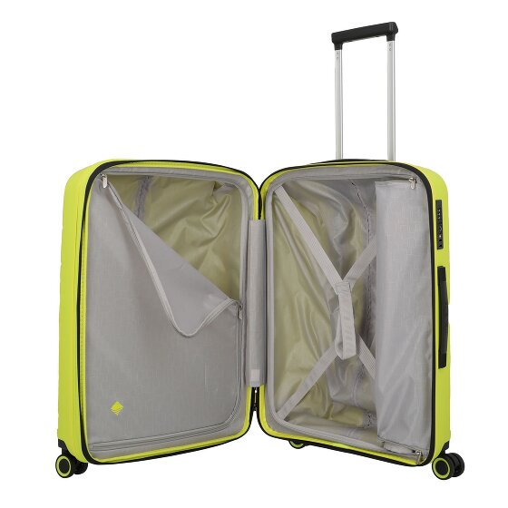 Travelite Burano 4 wielen Kofferset 3-delig met uitbreidingsplooi