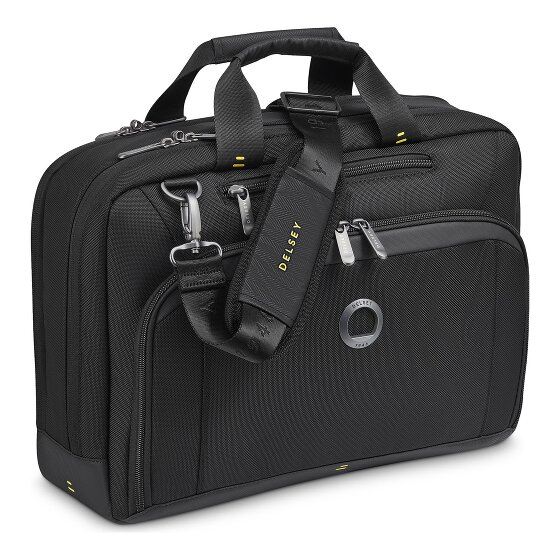 Delsey Paris DLC Pro Aktentas RFID-bescherming 40 cm Laptopvak