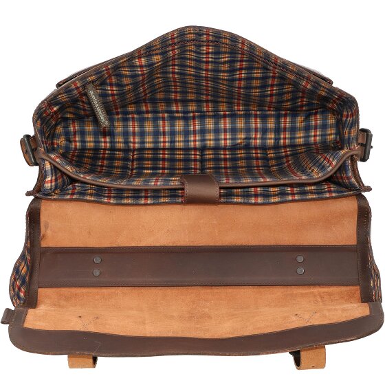 aunts & uncles The Workmates Big Fella Briefcase Leer 39 cm Laptopcompartiment