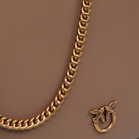 PINKO Flat Koppeltas Leer 24 cm