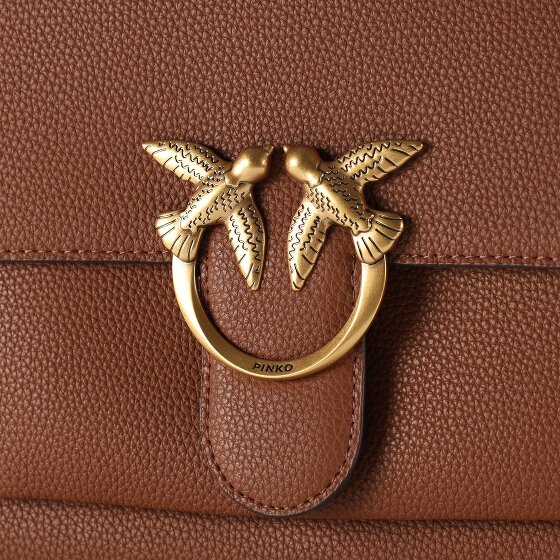 PINKO Love One Schoudertas Leer 30 cm