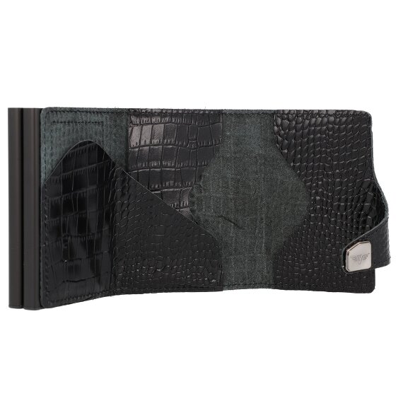 Tru Virtu Click & Slide Creditcardetui Portemonnee RFID Leer 6,5 cm