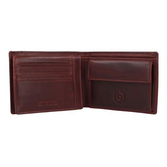 bugatti Romano Portemonnee RFID-bescherming Leer 12 cm