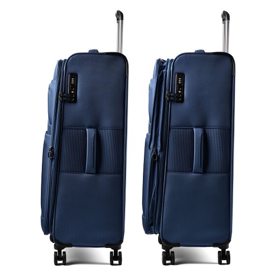 Cocoono Mauritius 4 wielen Trolley L 81 cm met uitbreidingsplooi