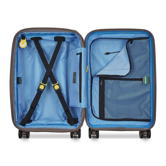 Delsey Paris Lutece 4 wielen Cabinewagen 55 cm met uitbreidingsplooi