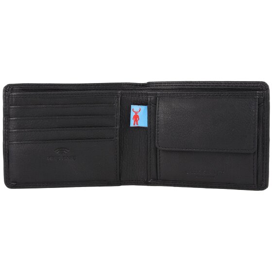 Jack Kinsky Brisbane Portemonnee RFID-bescherming Leer 13 cm