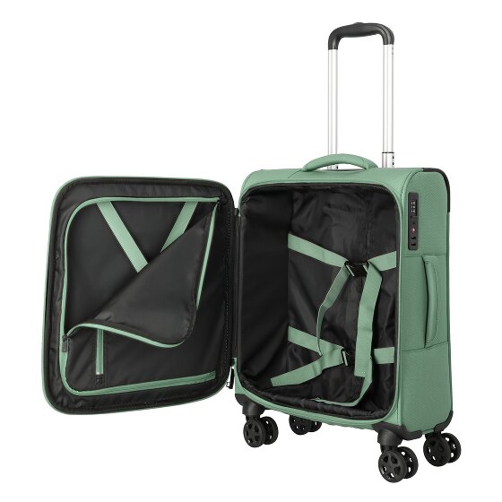Travelite Kick Off 4 wielen Cabinewagen S 55 cm