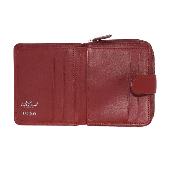 Golden Head Polo Portemonnee RFID-bescherming Leder 10.5 cm