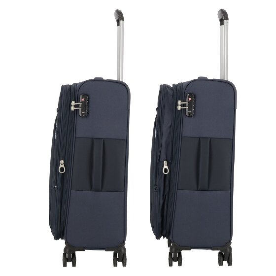 American Tourister Avantour 4 wielen Kofferset 3-delig met uitbreidingsplooi