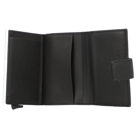 Maître F3 c-drie creditcard etui RFID leer 6,5 cm