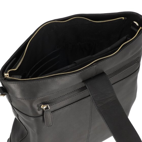Plevier Bow Schoudertas Leer 30 cm Laptop compartiment
