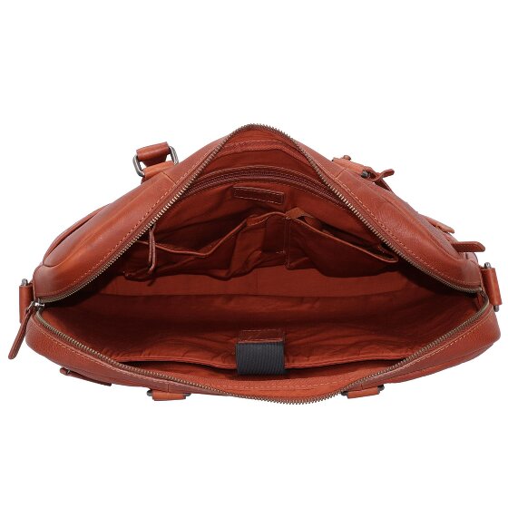 Burkely Antieke Avery aktetas Leer 40 cm Laptopcompartiment