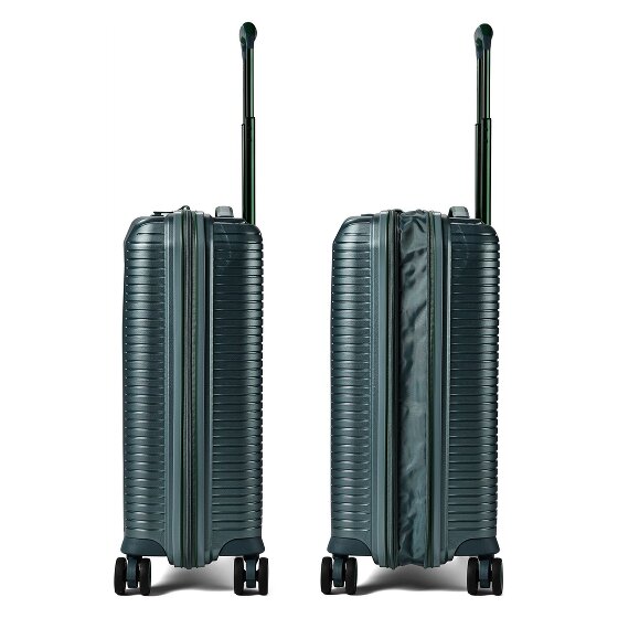 Polestream Paris 4 wielen Cabinewagen 55 cm met uitbreidingsplooi