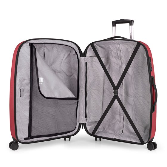 Gabol Paradise XP 4 wielen Trolley L 77 cm met uitbreidingsplooi