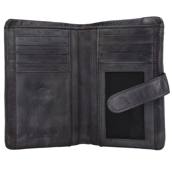 Jack Kinsky Nelson Portemonnee RFID Leer 9,5 cm