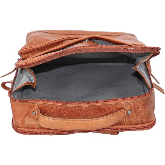 Spikes & Sparrow Bronco Rugzak Leer 40 cm Laptopcompartiment