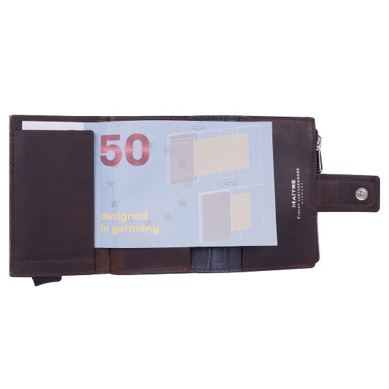 Maître Birkheim C-Four Kredietkaart etui RFID-bescherming Leer 6.5 cm