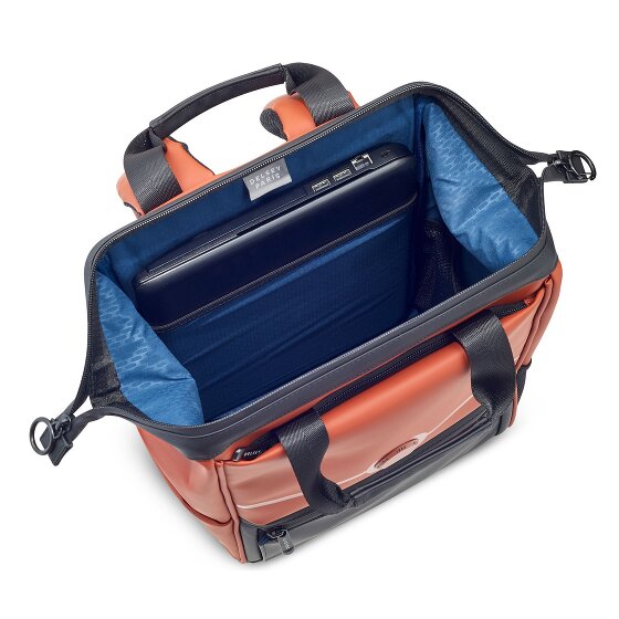 Delsey Paris Turenne Soft Dagrugzak RFID-bescherming 39 cm Laptop compartiment