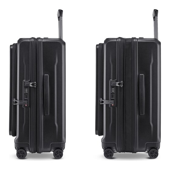 Stratic Phoenix 4 wielen Trolley M 65 cm met uitbreidingsplooi