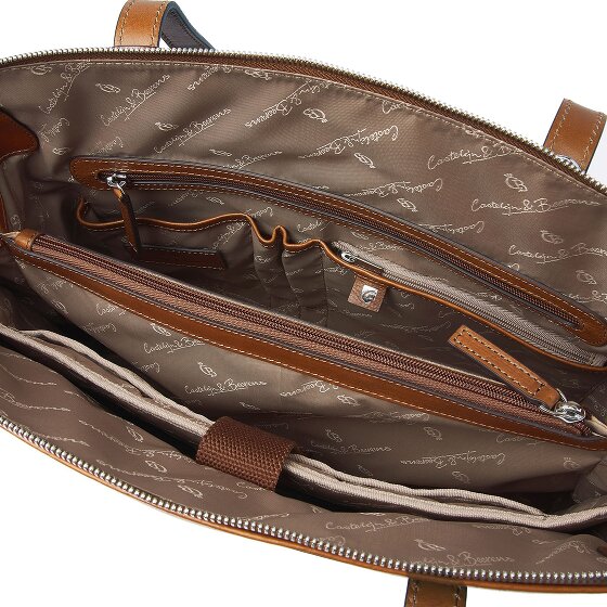 Castelijn & Beerens Lia Shopper Tas RFID-bescherming Leer 45 cm Laptop compartiment