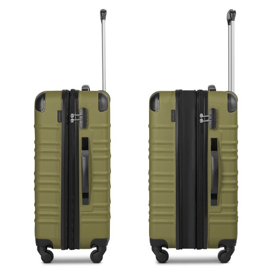Wenger Amplar Evo 4 wielen Trolley M 65 cm met uitbreidingsplooi