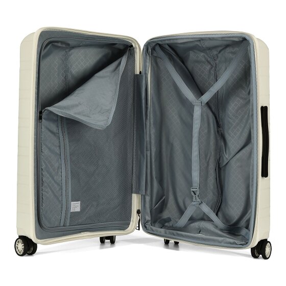 d&n Travel Line 4700 4 wielen Trolley 68 cm met uitbreidingsplooi