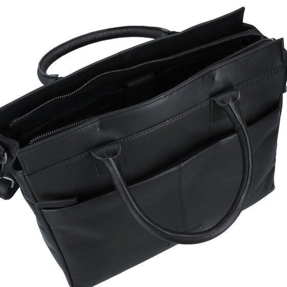 Greenburry Fiorentina Koffer Leer 34 cm Laptop compartiment