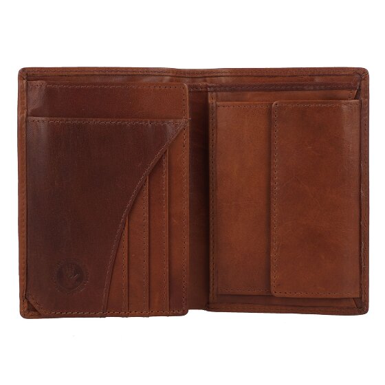 Greenburry Newport Portemonnee RFID-bescherming Leer 12.5 cm