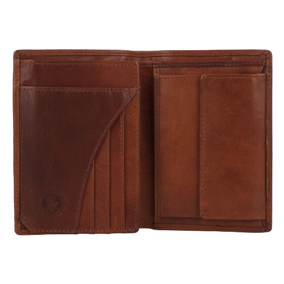 Greenburry Newport Portemonnee RFID-bescherming Leer 9 cm