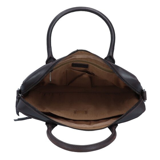 Burkely Vintage Jack Aktetas Leer 37 cm Laptopcompartiment