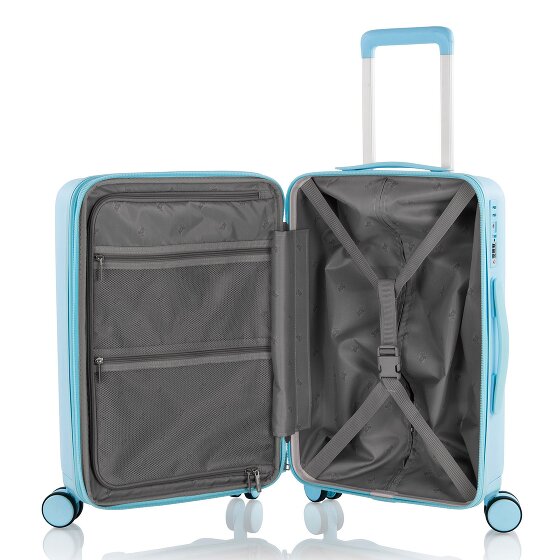 Heys Pastel 4 wielen Cabinewagen S 53 cm met uitbreidingsplooi