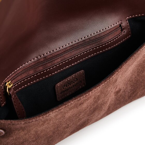 PINKO Love Soft Clutch Leder 27 cm