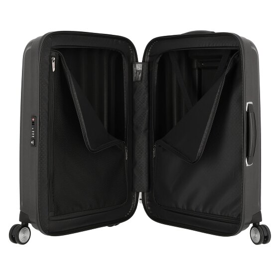 Samsonite Lite-Cube Dlx Chrome 4 wielen Trolley 68 cm