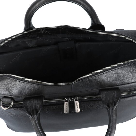 Plevier Vintage Bill Koffer Leer 40 cm Laptop compartiment